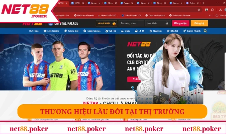 Net88 16 Thương hiệu xuất hiện lâu đời tại thị trường cá cược